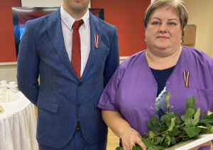 Direktors ar darbinieku