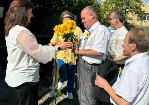 Ukrainas Neatkarības dienas dalībnieki