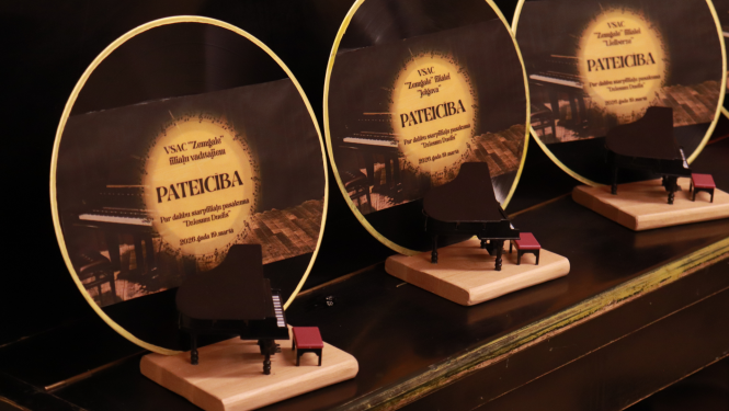 Pasākuma balvas kā mūzikas plates