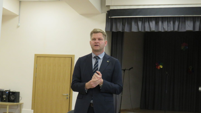 Labklājības ministrs Gatis Eglītis