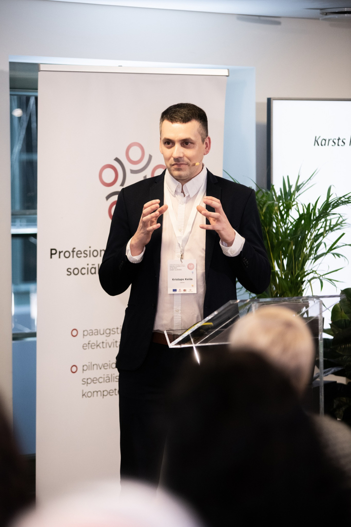 Konferencē uzstājas direktors Kristaps Keišs