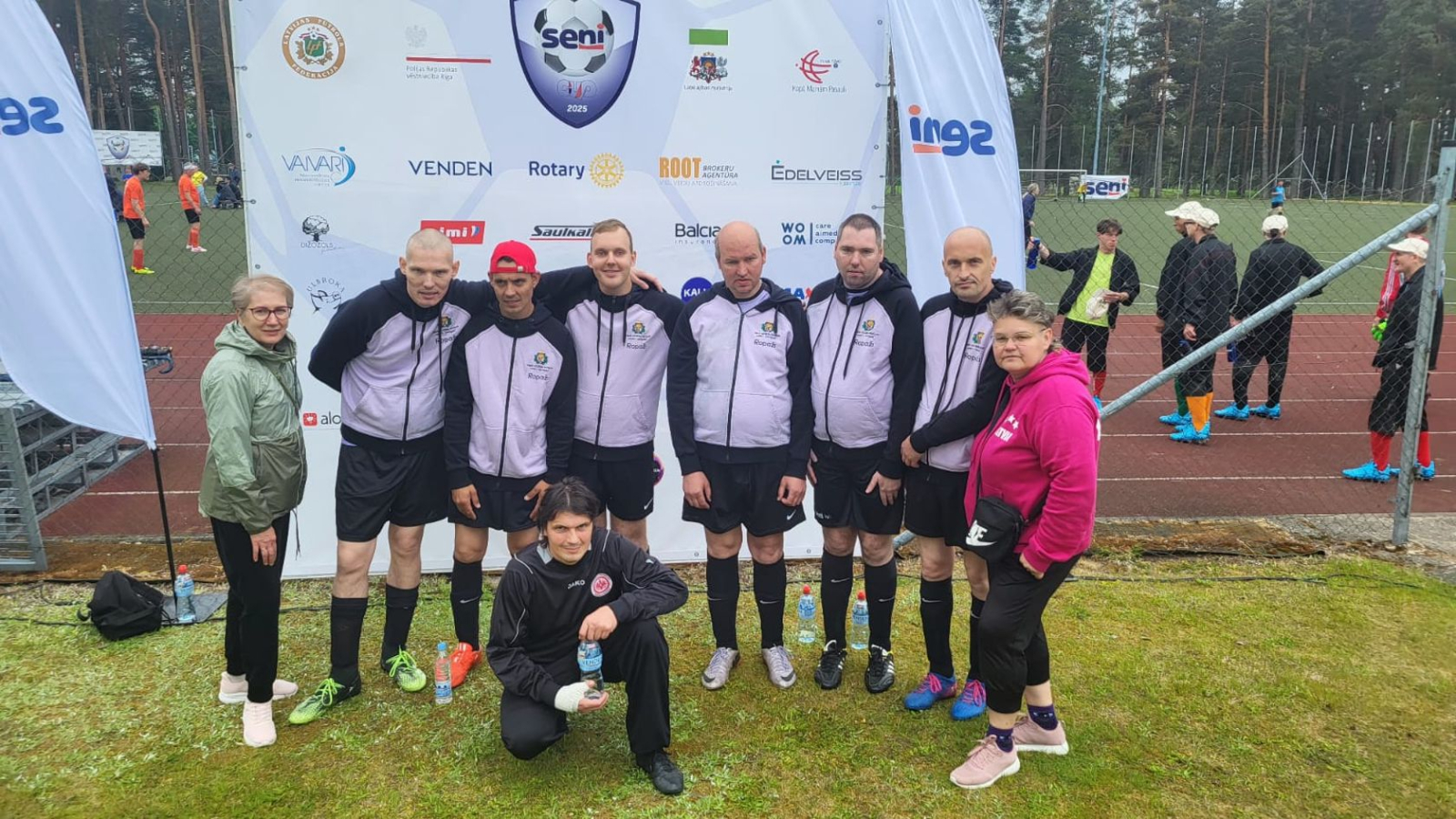 Seni Cup dalībnieki no valsts sociālās aprūpes centra Zemgale