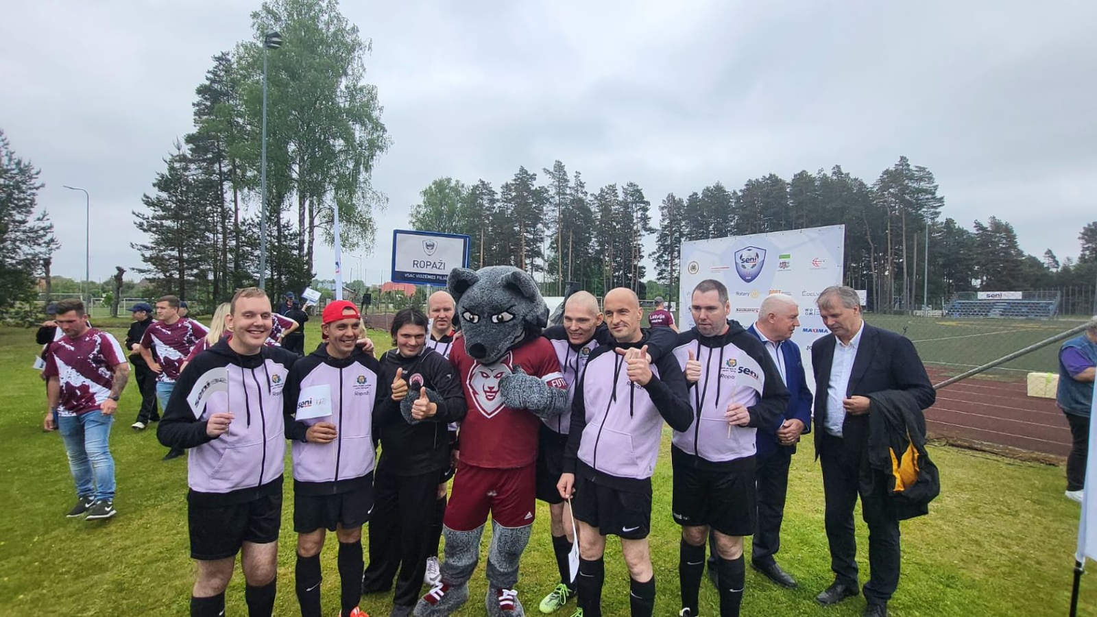 Seni Cup dalībnieki no valsts sociālās aprūpes centra Zemgale