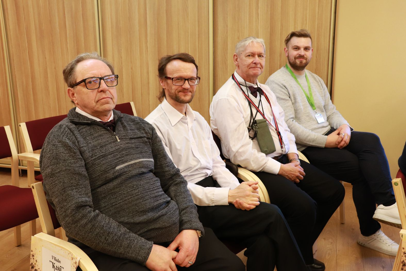 Pasākuma dalībnieku komanda 