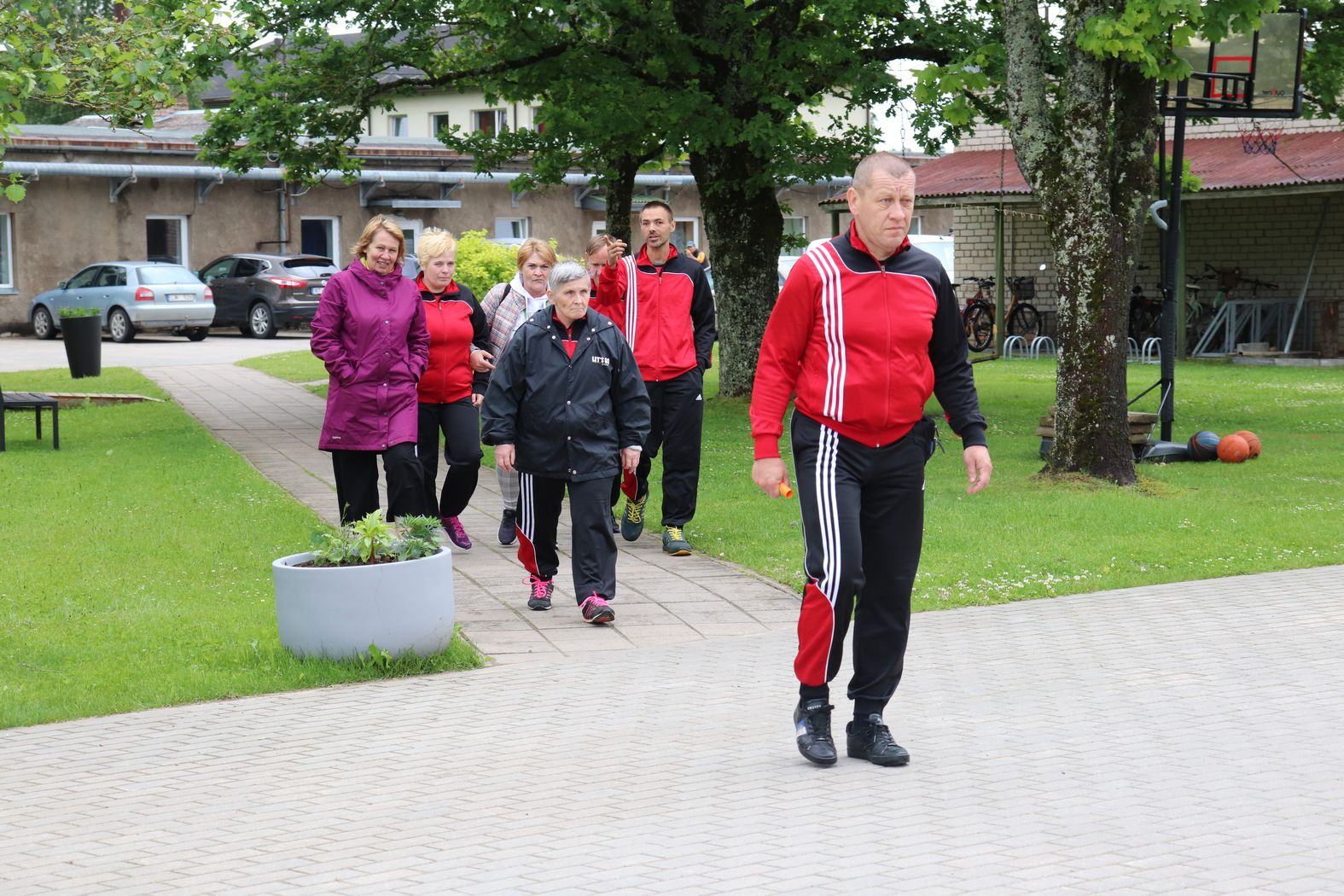Dalībnieku komanda no filiāles Iecava