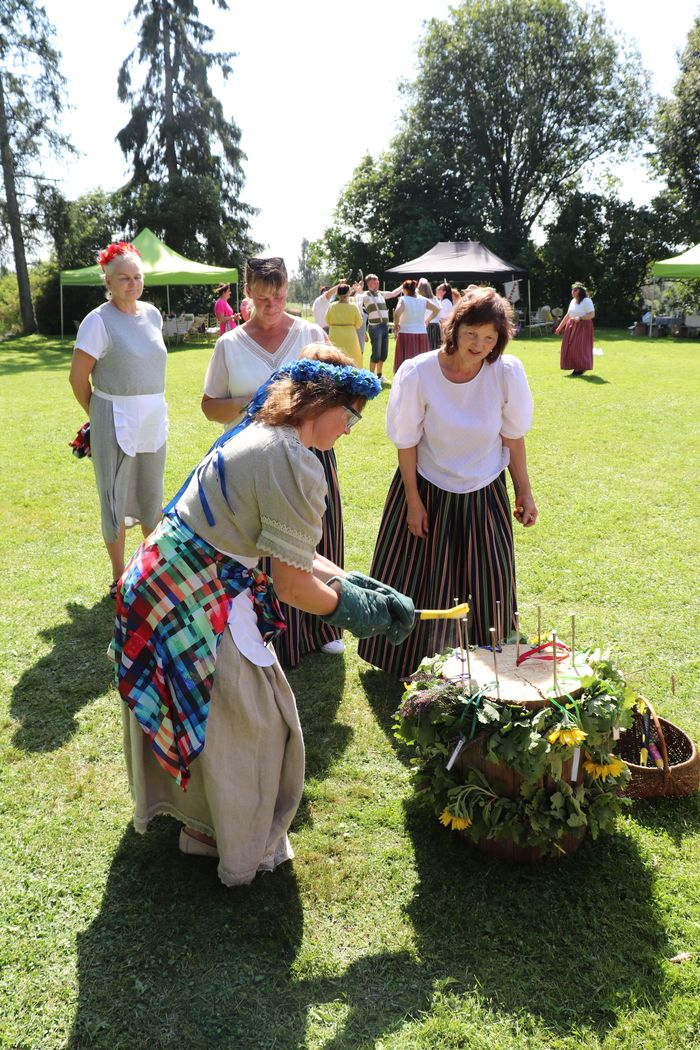 Pasākuma dalībnieki no filiāles Ķīši