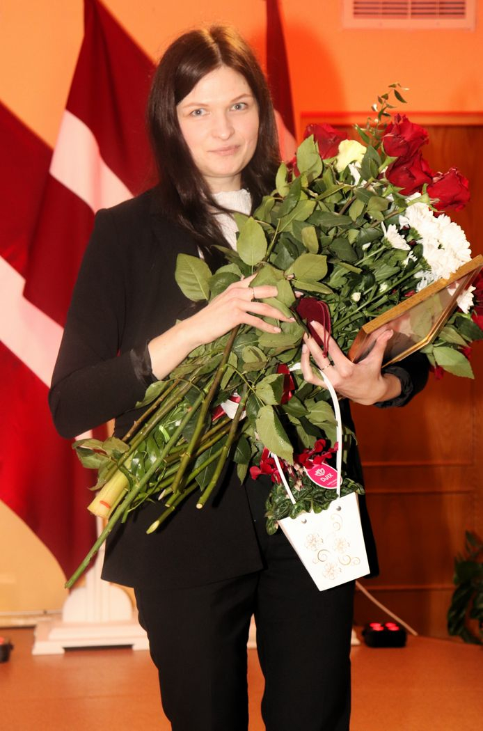 Apbalvojumu saņēmušais darbinieks 