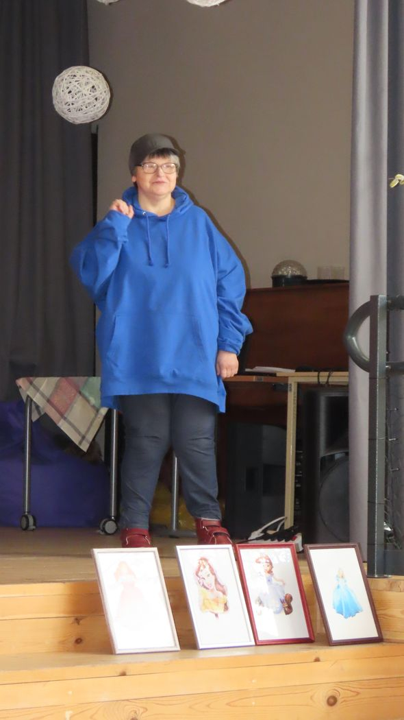 Pasākuma dalībniece