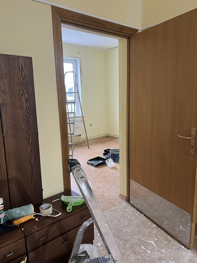 Istaba remonta procesā