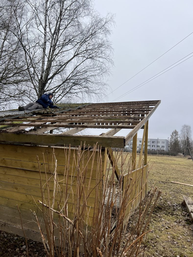 Nojumes demontāžas darbi
