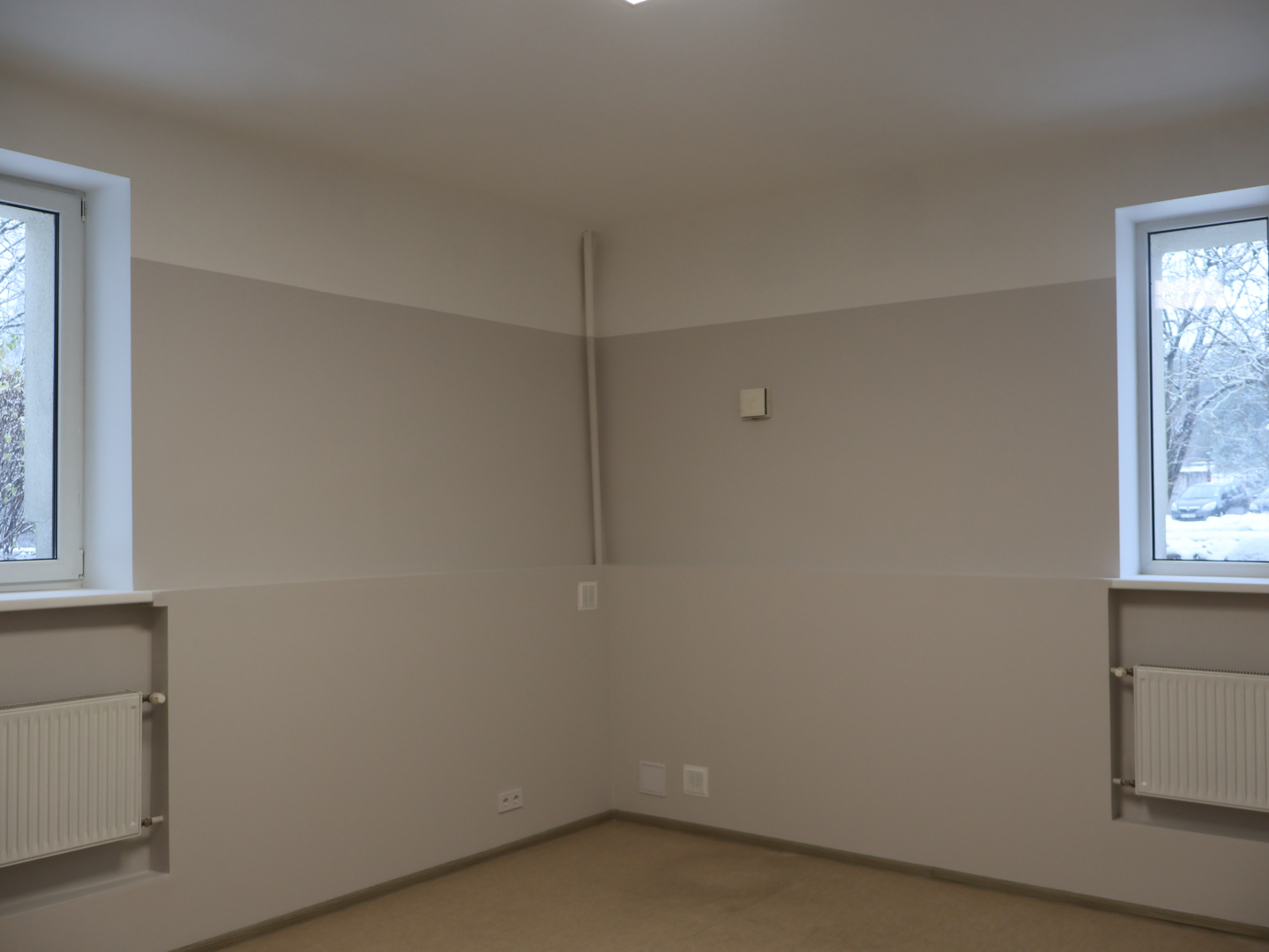 Ropažu filiāles Pusceļa mājas mācību klases remonta