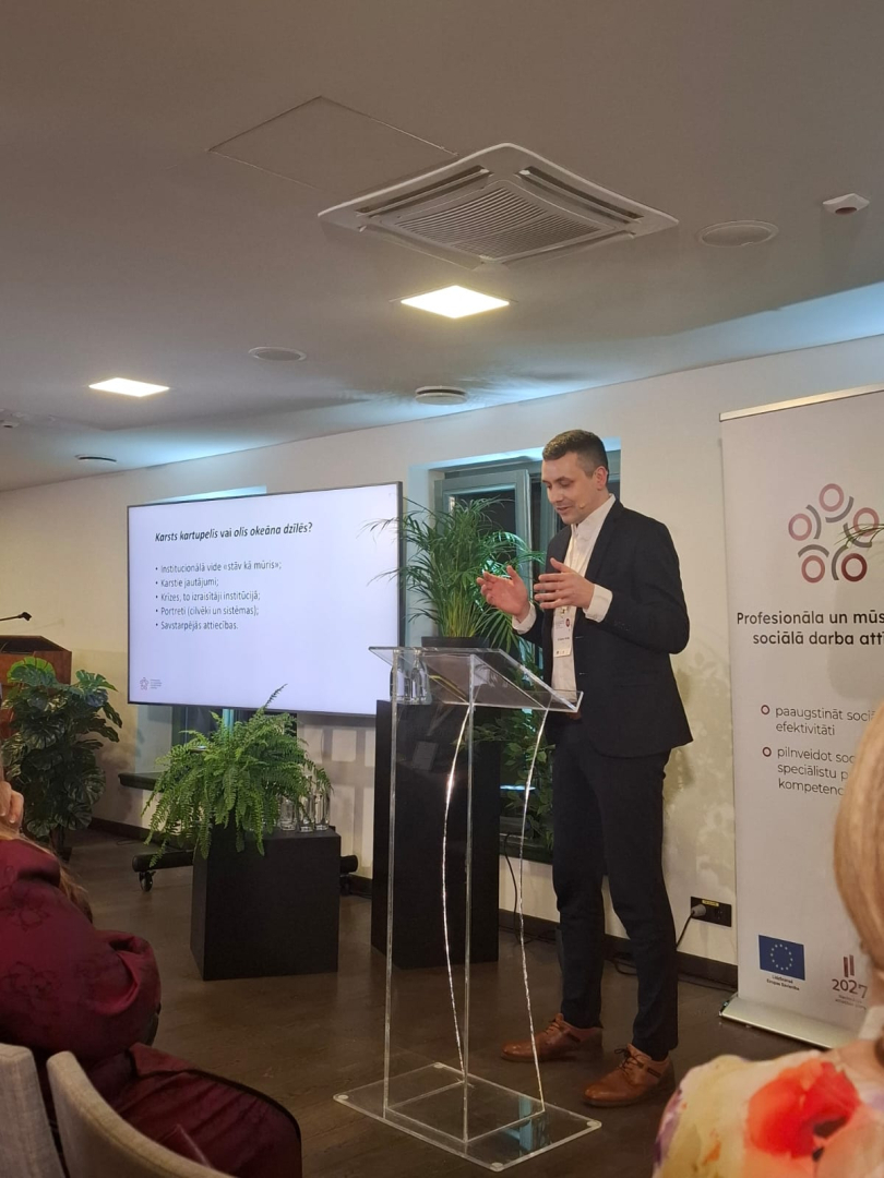 Konferencē uzstājas direktors Kristaps Keišs
