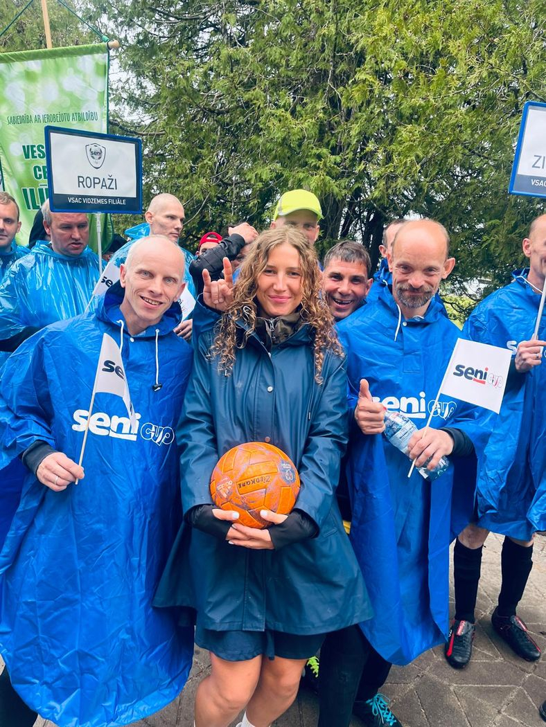 Seni Cup dalībnieki no valsts sociālās aprūpes centra Zemgale