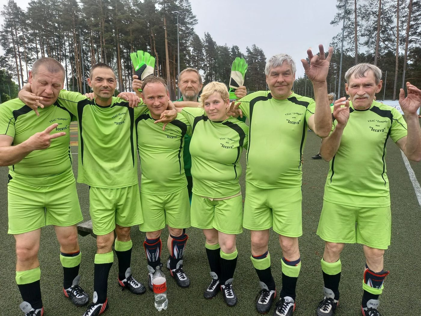 Seni Cup dalībnieki no valsts sociālās aprūpes centra Zemgale