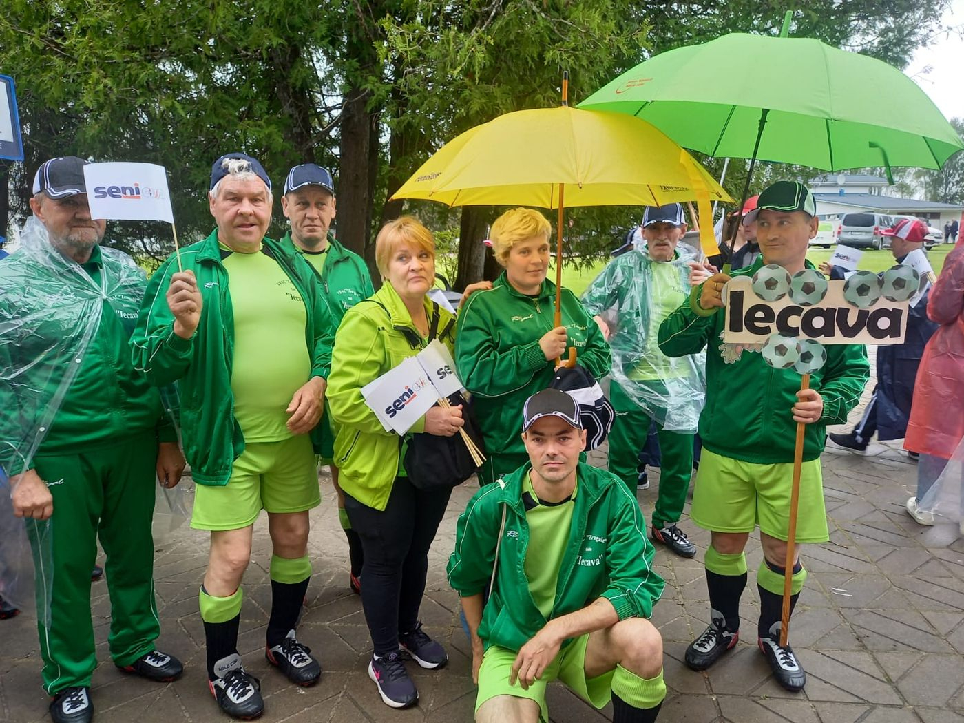Seni Cup dalībnieki no valsts sociālās aprūpes centra Zemgale