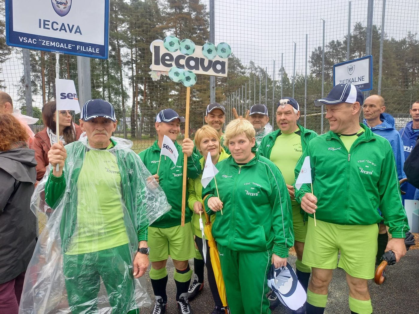 Seni Cup dalībnieki no valsts sociālās aprūpes centra Zemgale