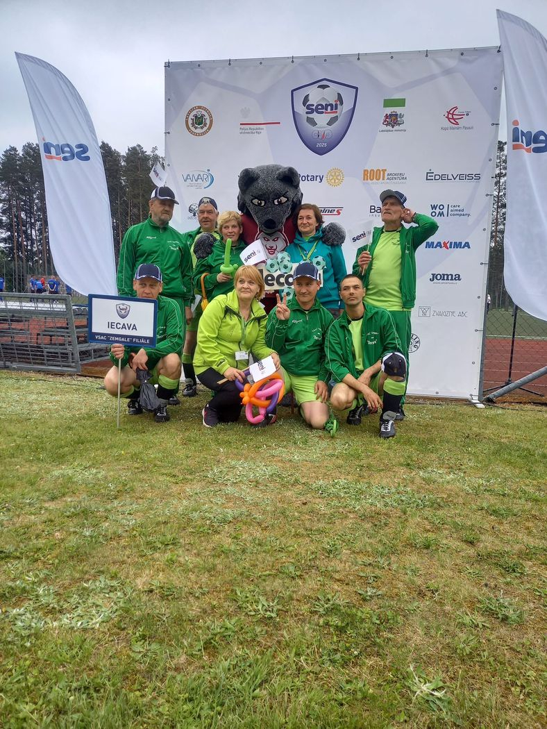 Seni Cup dalībnieki no valsts sociālās aprūpes centra Zemgale