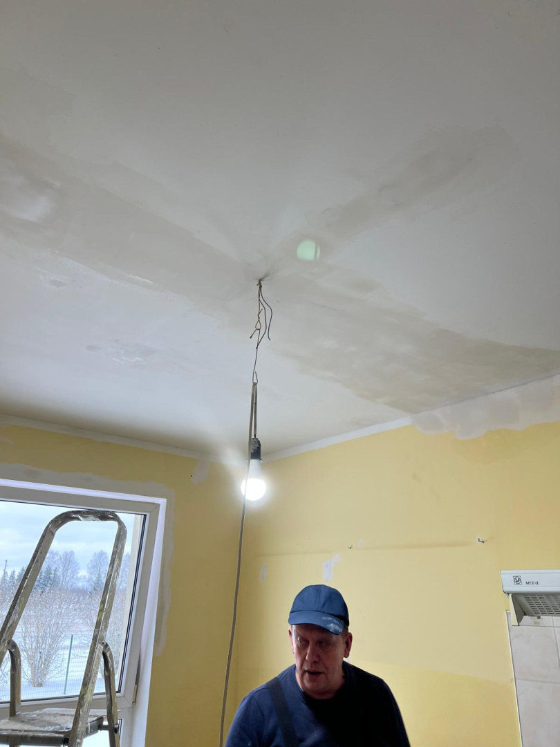 Telpas griesti ar laboto plaisu