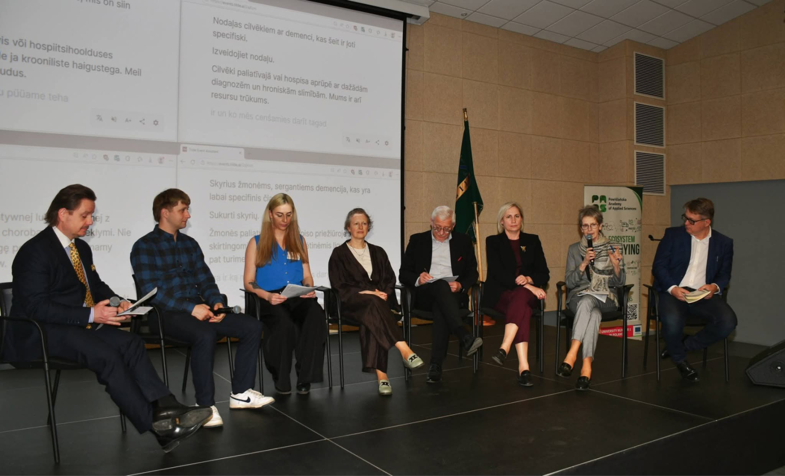 Notiek konferences paneļdiskusija