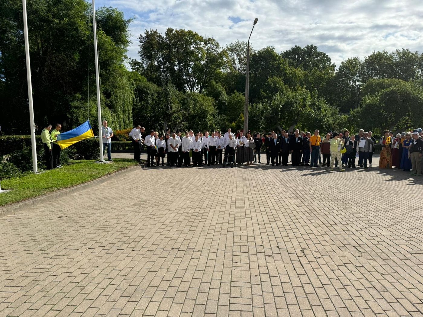 Ukrainas Neatkarības dienas dalībnieki