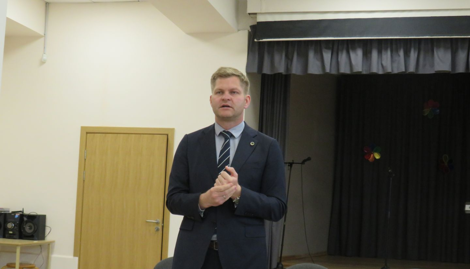 Labklājības ministrs Gatis Eglītis