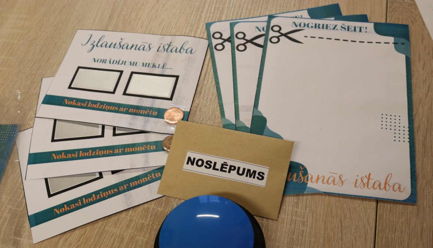 Aktivitāti – “Izlaušanās istaba”