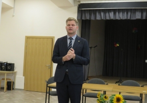 Labklājības ministrs Gatis Eglītis